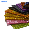 3mm Custom Fancy Color glitter acrylic sheet